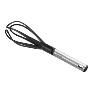 Versatile Nylon Whisk – Gentle on Non-Stick Surfaces, Stainless Steel Handle