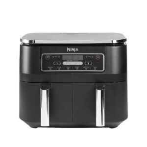 Irishkitchen | AF300EU | Air Fryer | 2400W | 7.6L | DualZone | 6 programs | Black