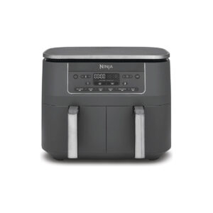 Irishkitchen | DZ300EU | Double Hot Air Fryer | 2400 W | 7.6 L | 6 Programs | Grey